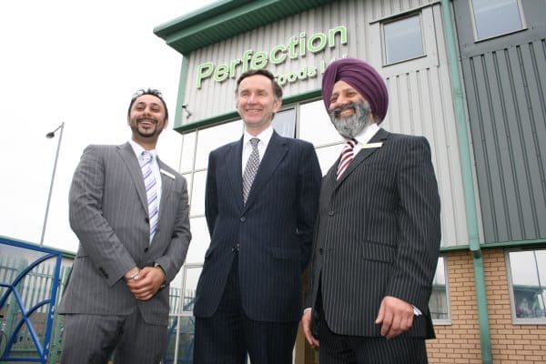 Lord Green, the Minister for Trade and Investment, has today officially opened Perfection Foods’ new Walsall premises