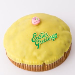 Iced Lemon Easter Cake