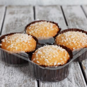 Lemon Sugar Nib Muffins