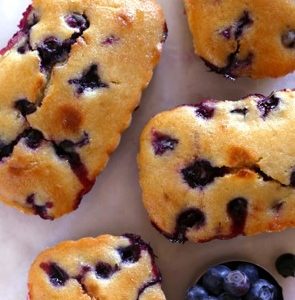 Mini Blueberry Loaf