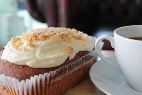 Coffee & Walnut Indulgent Cake