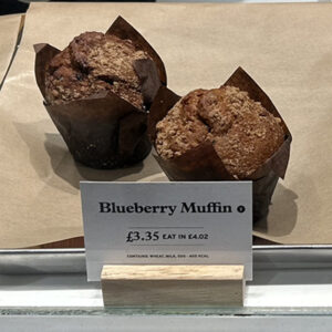 PURE COFFEE - Healthy Blueberry Muffin