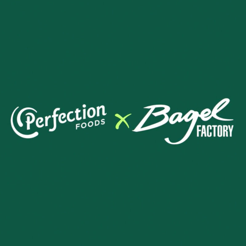 Bagel Factory London Partnership with Perfection Foods