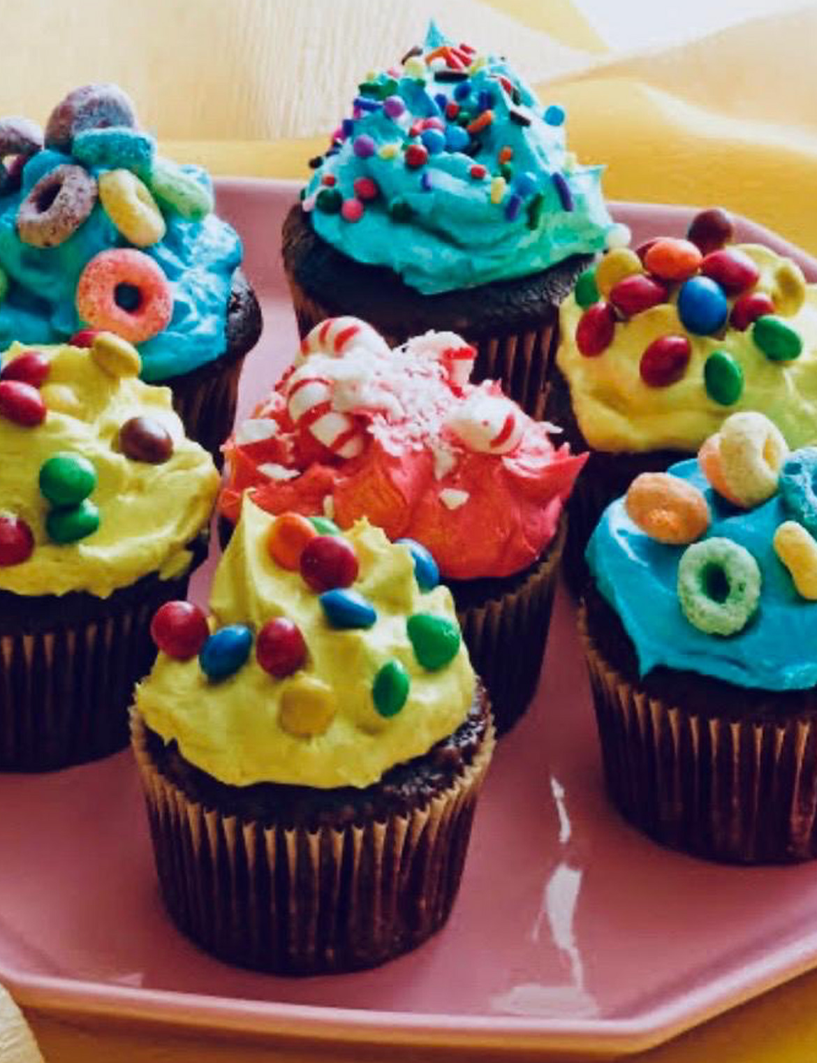 Smarties Cup Cakes Perfection Foods