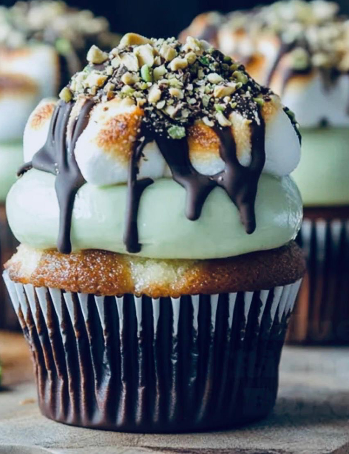 Vanilla Marsh mellow Cup Cake Perfection Foods