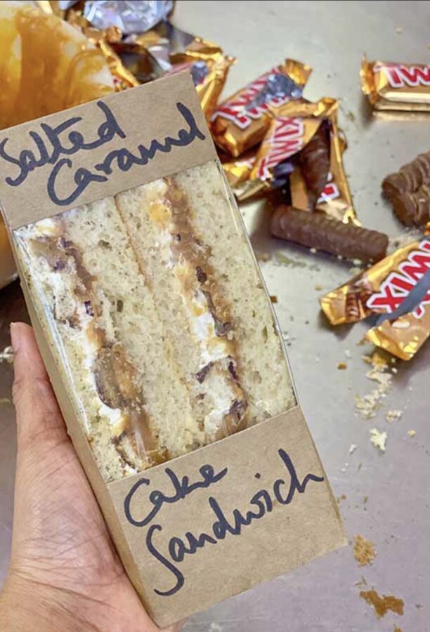 Sandwich Cake - Salted Caramel