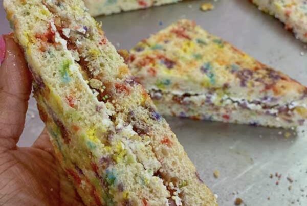 Sandwich Cake - Birthday Vanilla Sponge